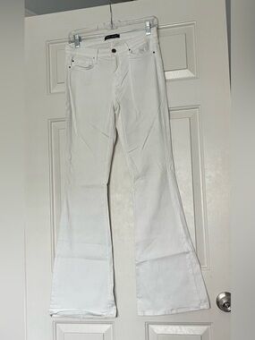 Angry Rabbit White Women's Wide Leg Jeans | Size 29/9